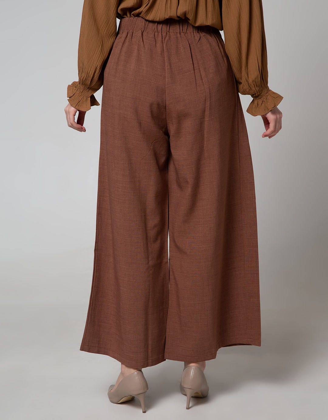 Annisa Long Pants Double Pleats Cullote