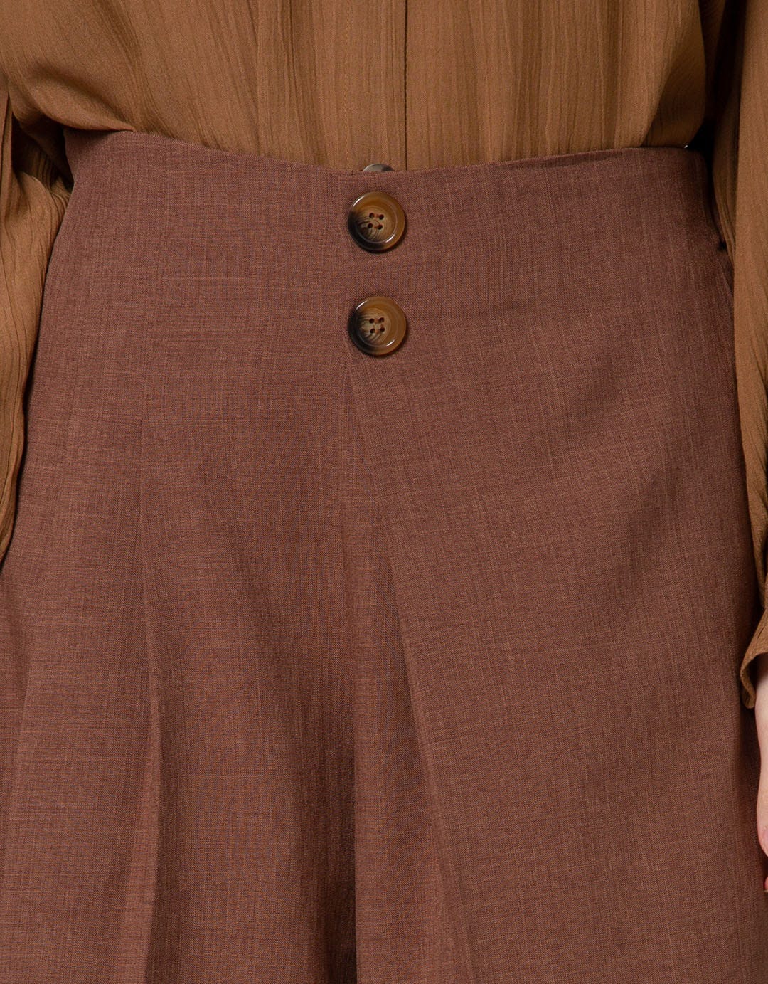 Annisa Long Pants Double Pleats Cullote