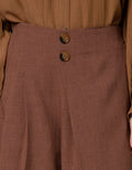 Annisa Long Pants Double Pleats Cullote