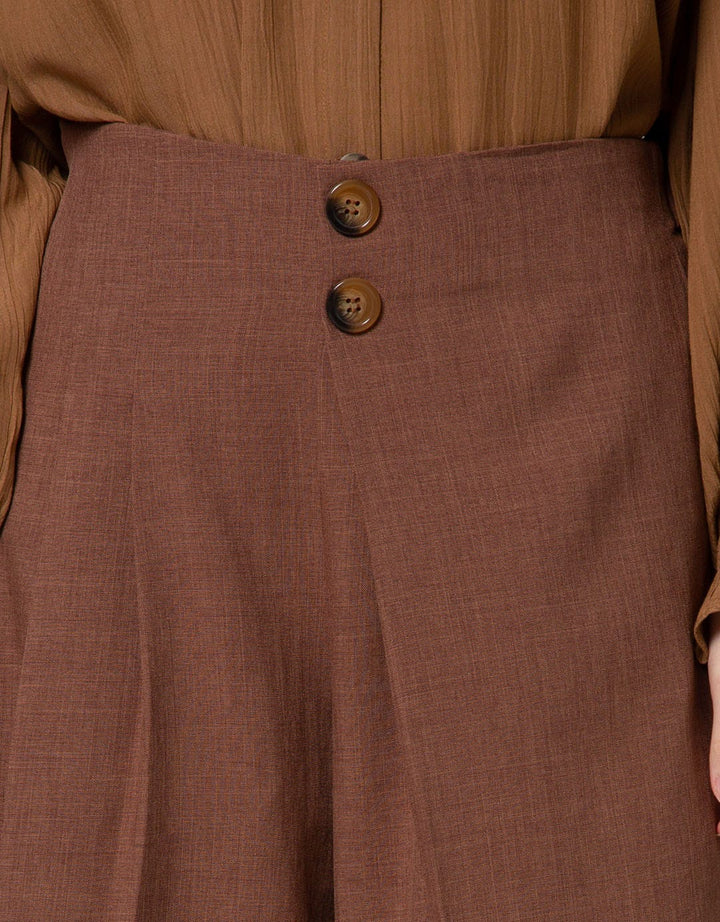 Annisa Long Pants Double Pleats Cullote