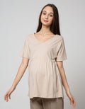 St. Yves Mom Short Sleeve T-Shirt Basic Knit Mom