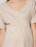St. Yves Mom Short Sleeve T-Shirt Basic Knit Mom