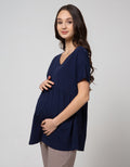 St. Yves Mom Short Sleeve T-Shirt Basic Knit Mom