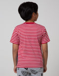 Little M Short Sleeve T-Shirt Stripe Animal Nautical Flip