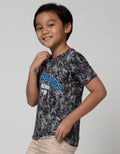 Little M Short Sleeve T-Shirt Tie Dyed Dinosaur