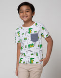Little M Short Sleeve T-Shirt Croco