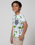 Little M Short Sleeve T-Shirt Croco