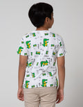 Little M Short Sleeve T-Shirt Croco