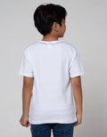 Little M Short Sleeve T-Shirt Shark Ombre Laser