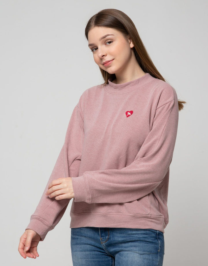 Triset Casual T-Shirt Print Logo Love