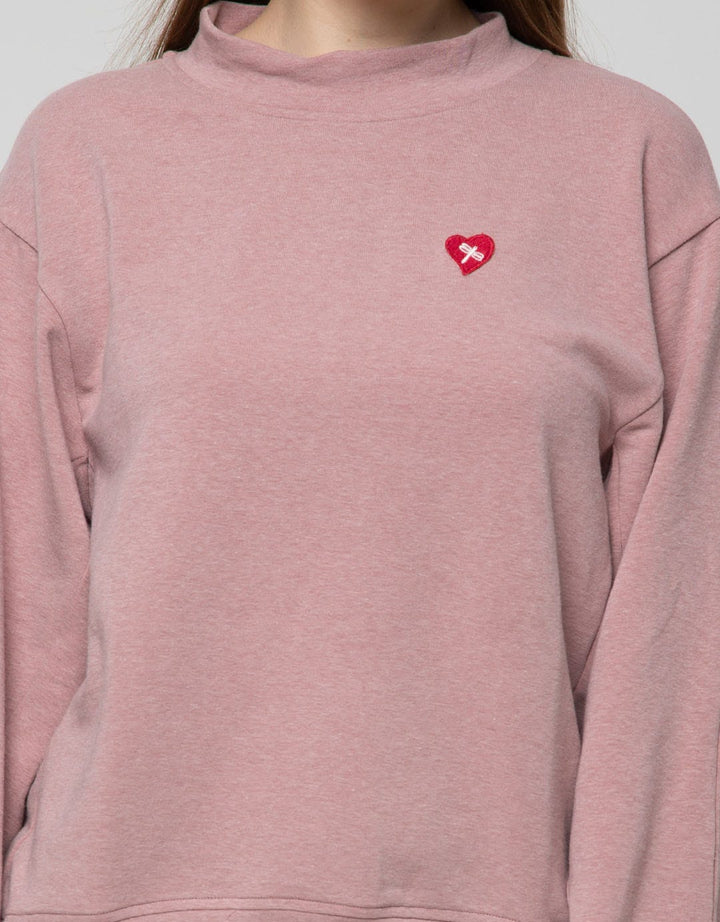 Triset Casual T-Shirt Print Logo Love