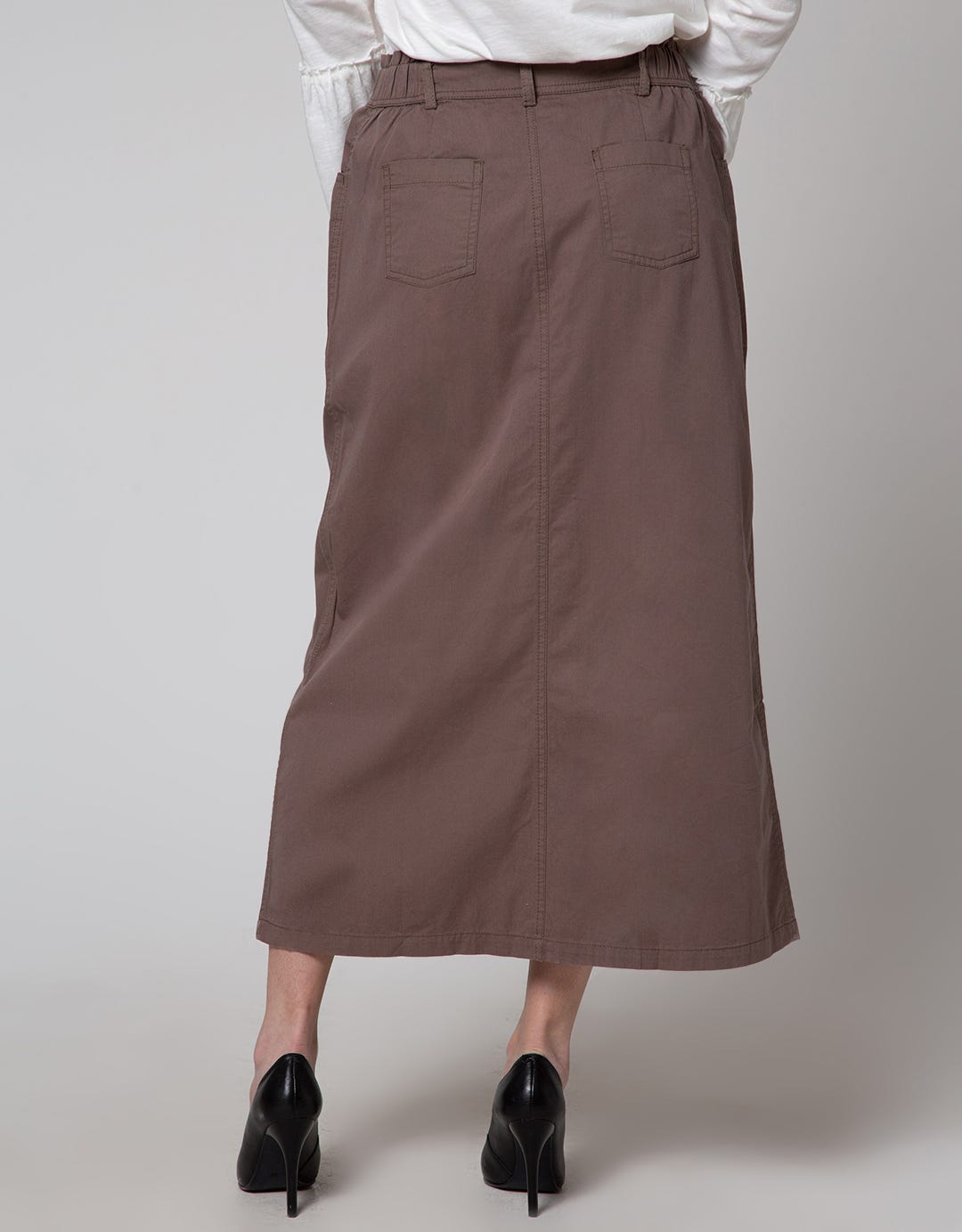 Triset Casual Look Button Skirts