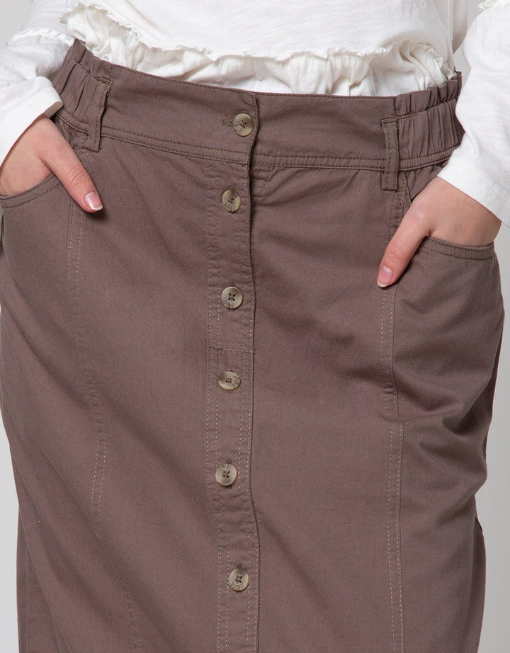 Triset Casual Look Button Skirts