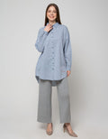 Triset Casual Blouses Kemeja Basic