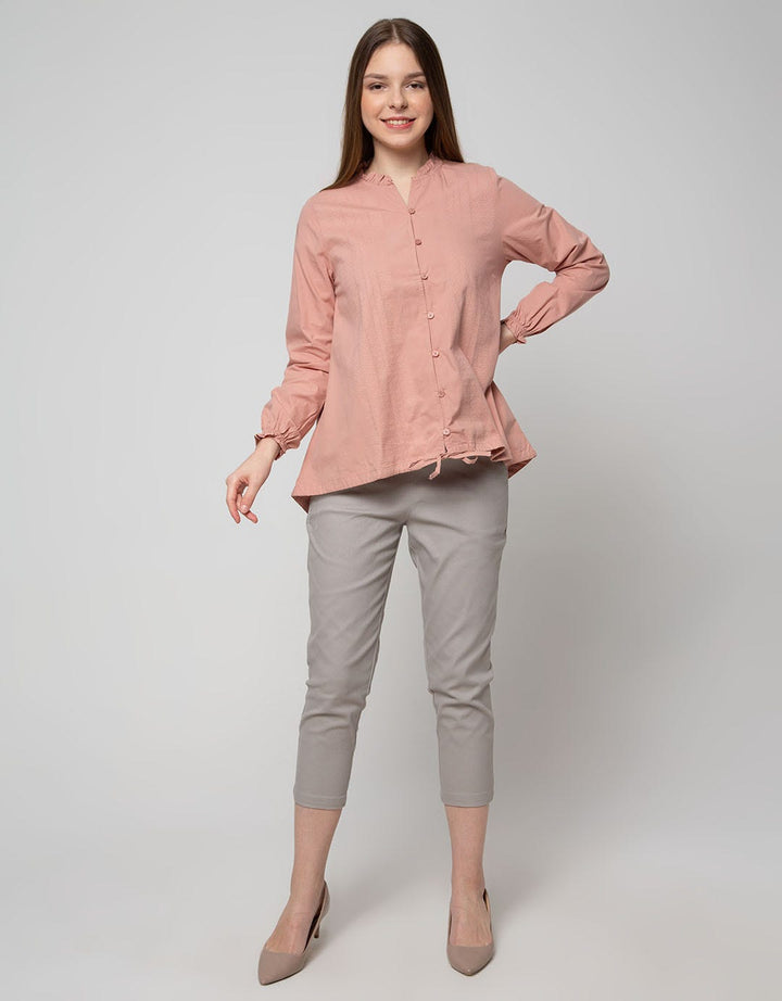 Triset Laces Collar Women's Blouse
