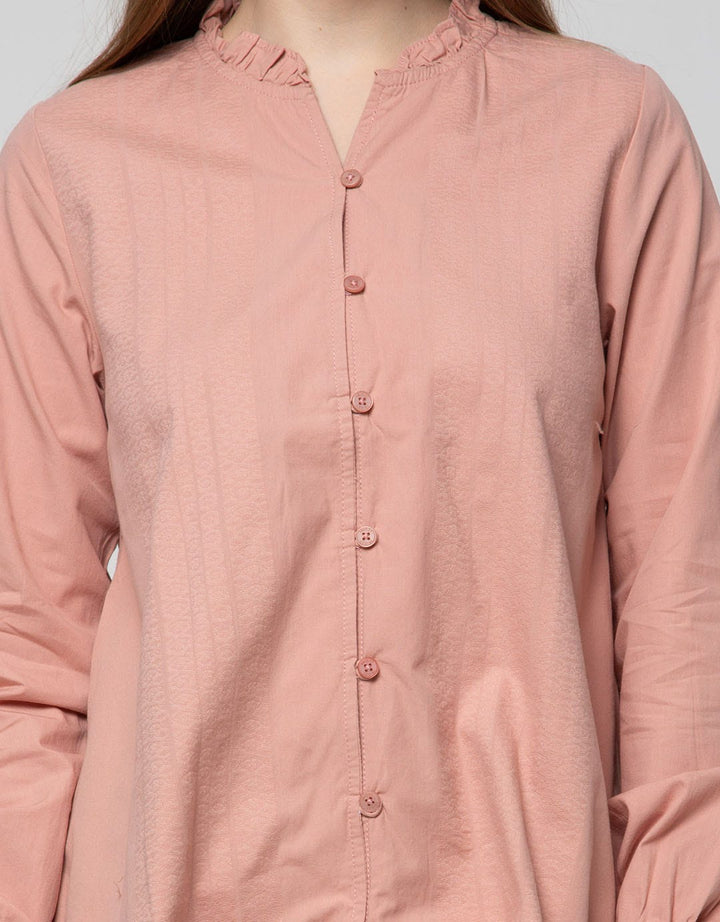 Triset Laces Collar Women's Blouse