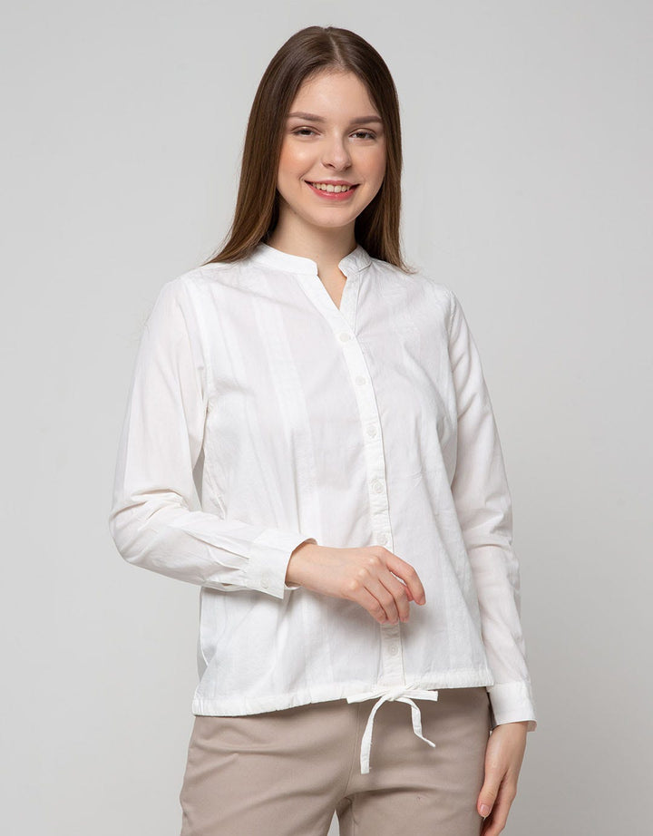 Triset Casual Blouses Shirt Plain