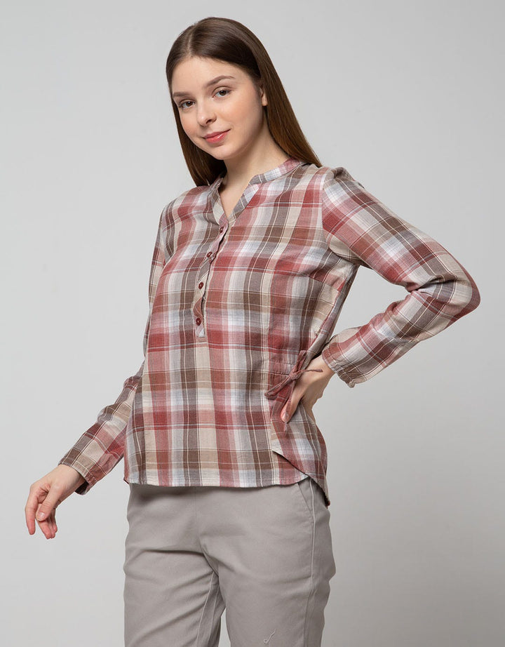 Triset Ladies Blouses Print Kotak