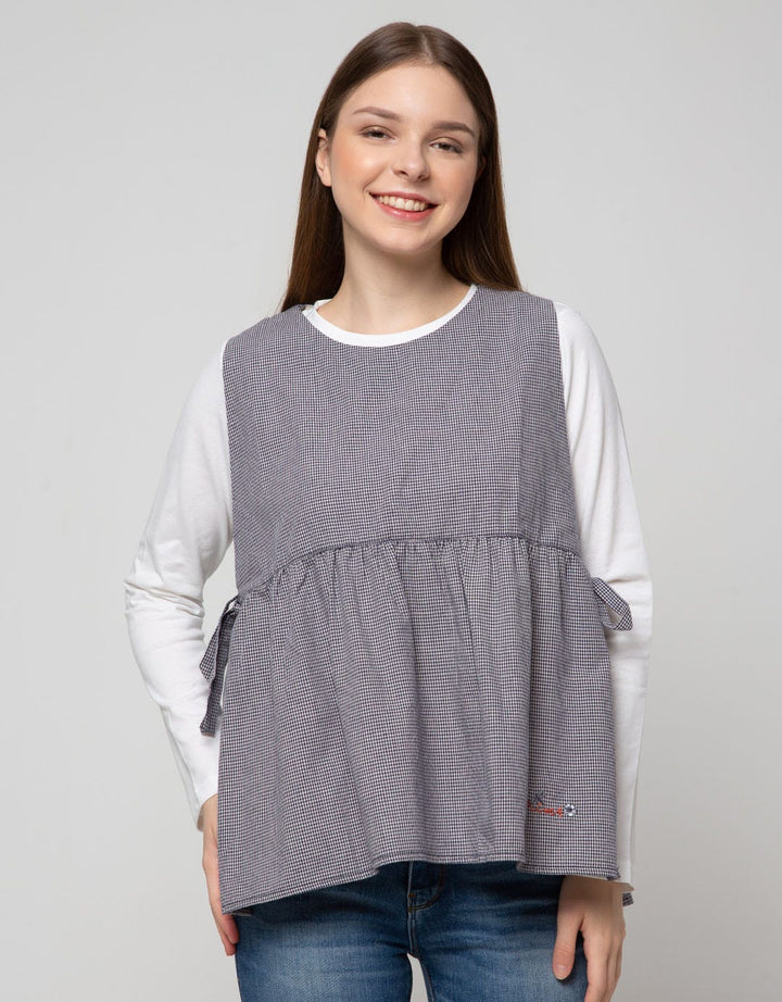 Triset Casual Blouses Long Sleeve Plain