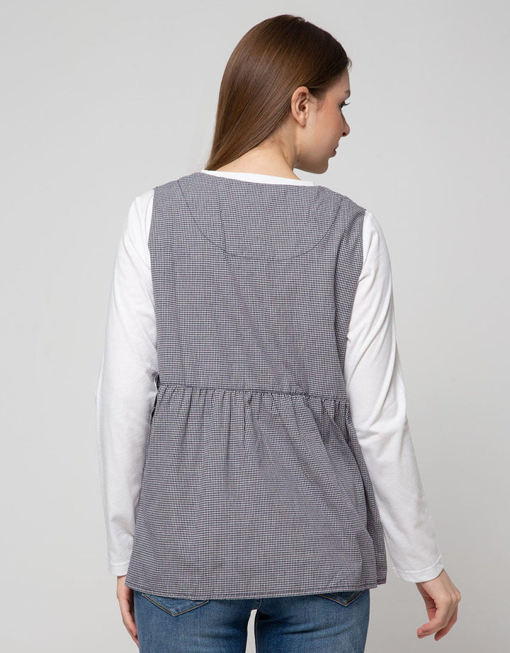Triset Casual Blouses Long Sleeve Plain
