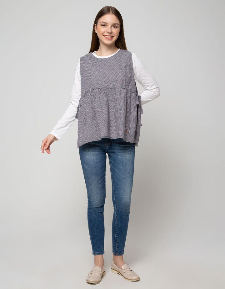 Triset Casual Blouses Long Sleeve Plain