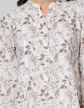 Triset Ladies Leaf Print Dress