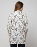 Triset Ladies Blouses Print Plant
