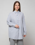 Triset Casual Blouses Kemeja Full Button