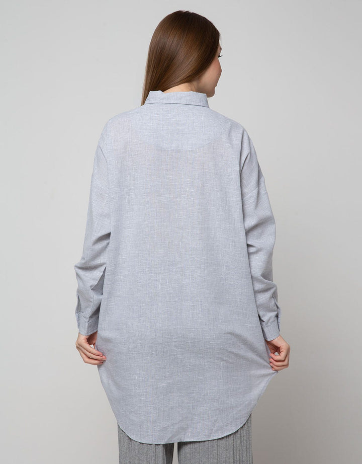 Triset Casual Blouses Full Button Shirt