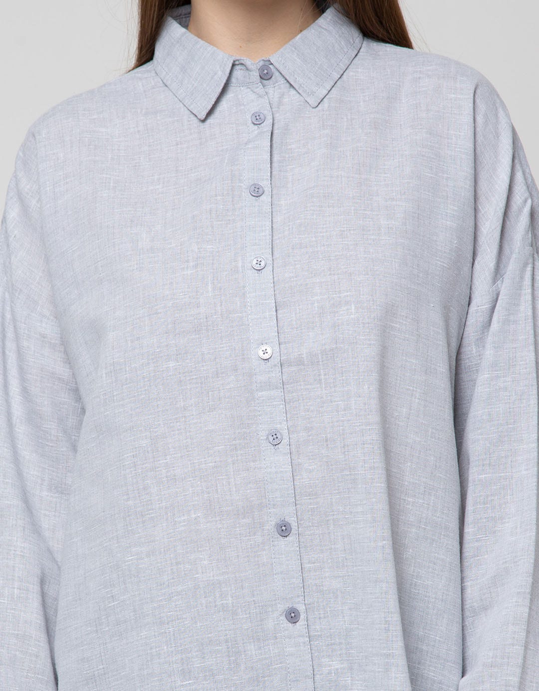 Triset Casual Blouses Full Button Shirt