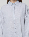 Triset Casual Blouses Kemeja Full Button