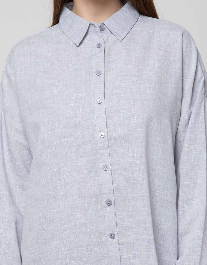 Triset Casual Blouses Full Button Shirt