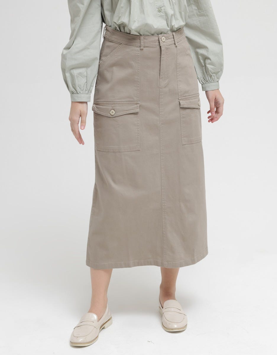 Triset Casual Long Skirt