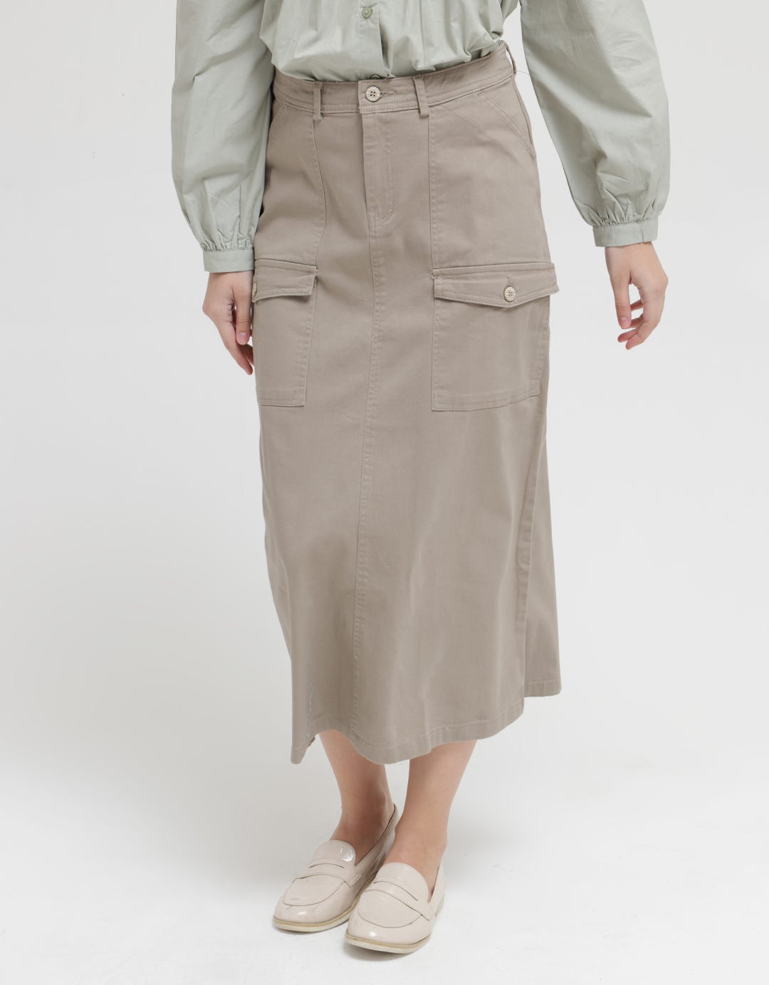 Triset Casual Long Skirt