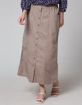Triset Casual Button Skirts