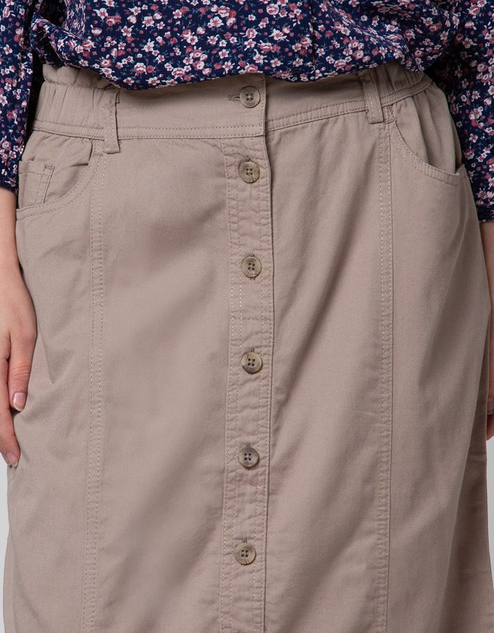 Triset Casual Button Skirts