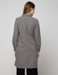 Triset Casual Dresses Shirt Double Pocket