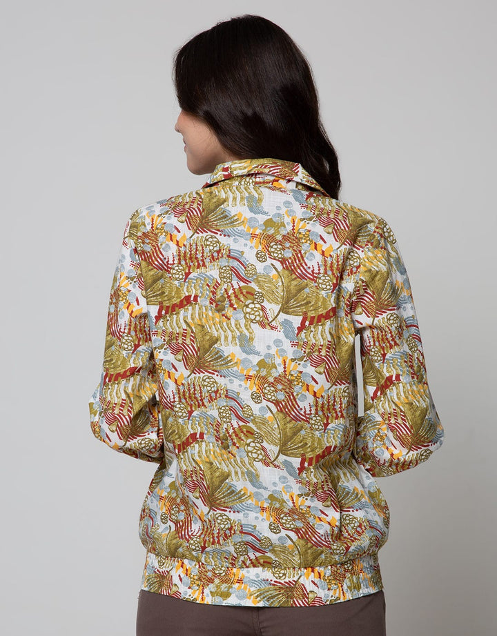 Triset Ladies Blouses Classic Print