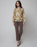 Triset Ladies Blouses Classic Print