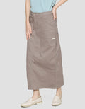 Triset Casual Denim Maxi Skirt Women