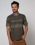 Watchout Casual Polo T-Shirt Neck Detail