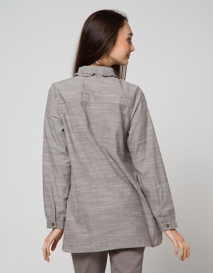 Triset Ladies Blouses Motif Stripe Abstrak