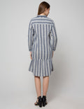 Triset Ladies Dresses Full Print Stripe