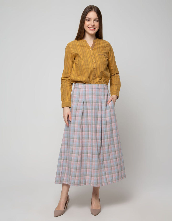 Triset Casual Skirts Print Cubes