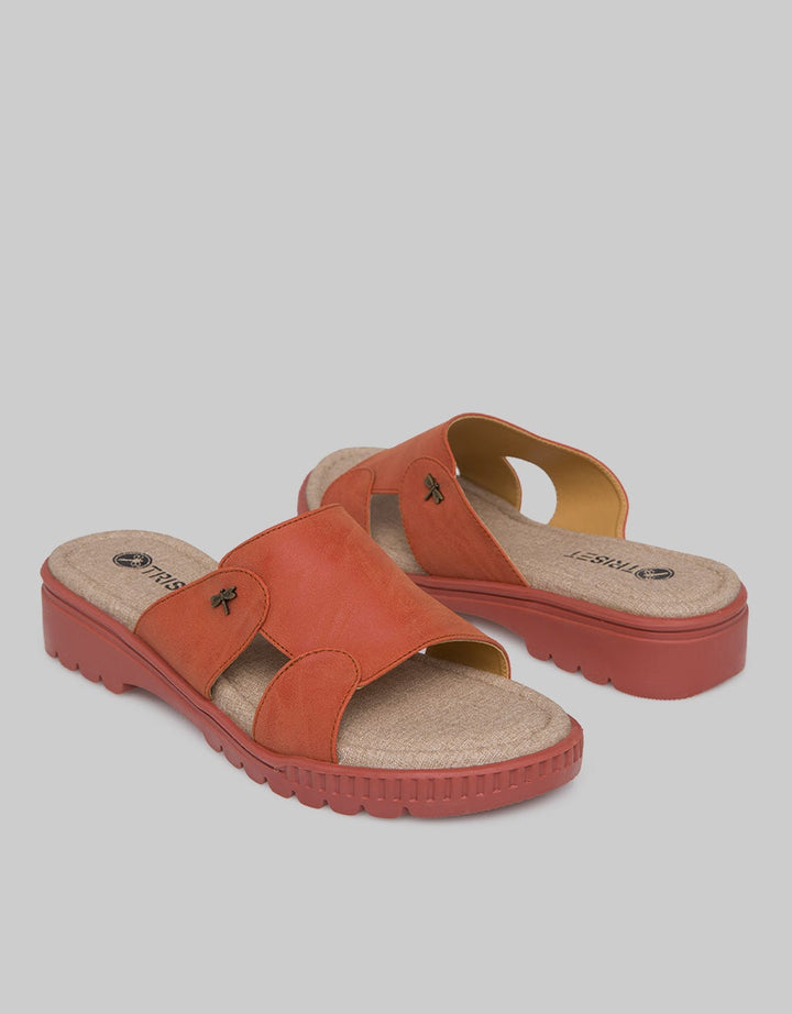 Triset Big Strap Slip On Sandals