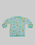Pipiniko Long Sleeve Elephant And Friend Print T-Shirt
