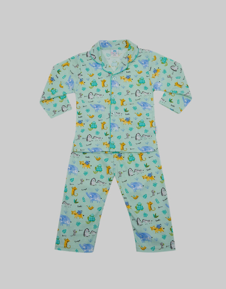 Pipiniko Top - Bottom Set Gajah Boy Jo