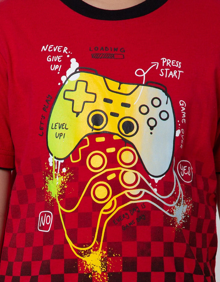 Aero Short Sleeve T-Shirt Neon Game Chek