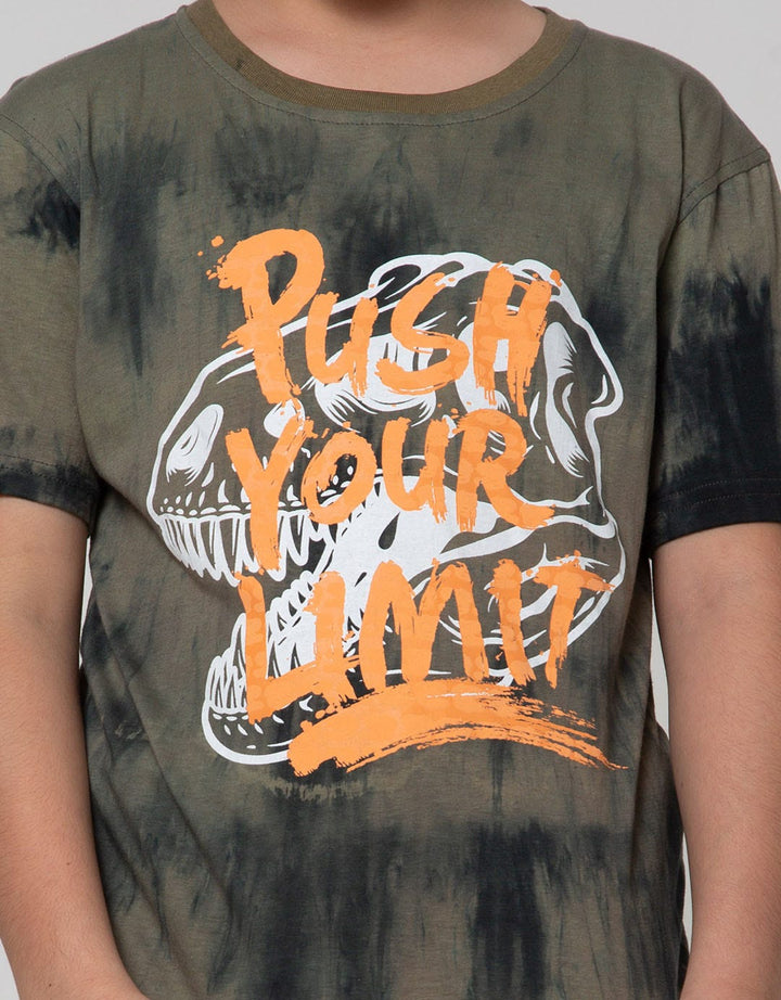 Aero Knit Set Tiedye Push Head Dino