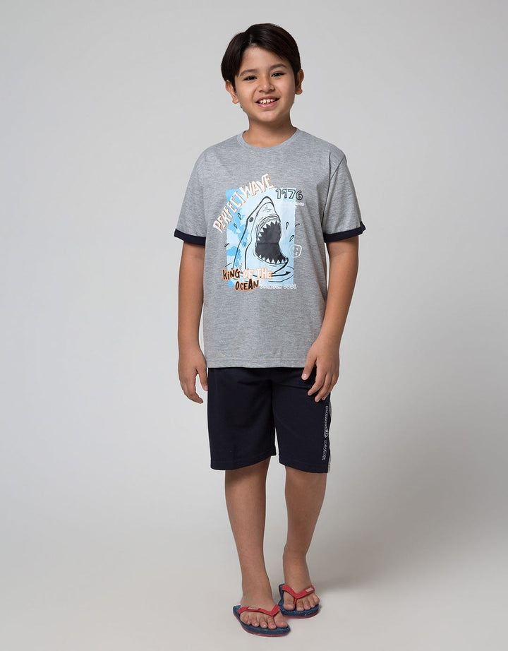 Aero Set T-Shirt Short Terry Shark